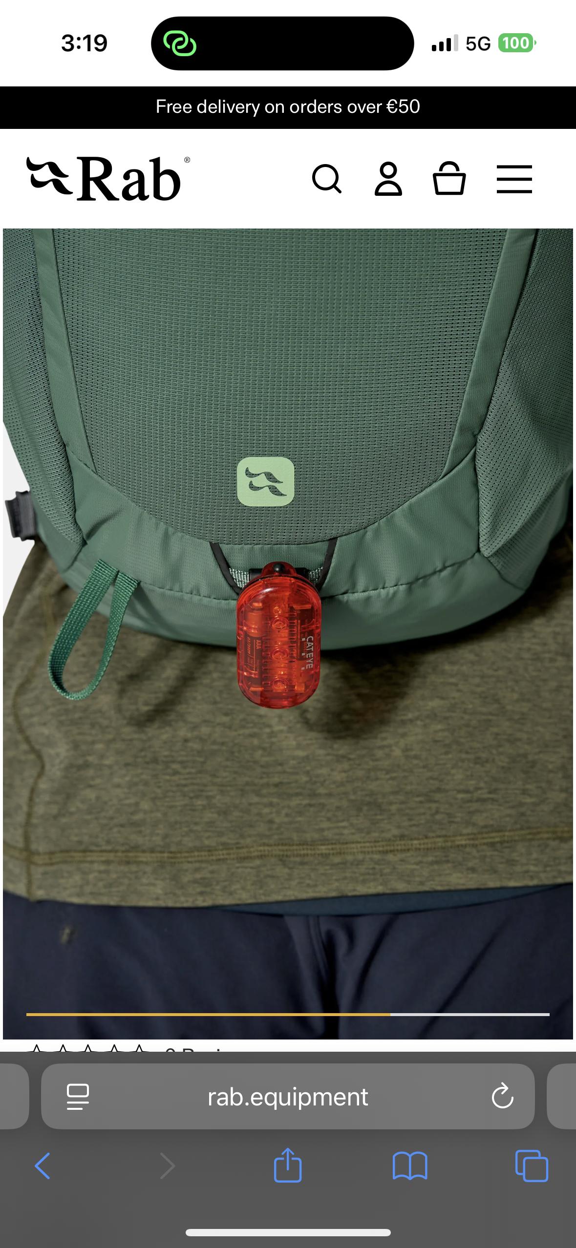 2025新款 Rab Tygen 22L 輕量化多功能背包 登山包