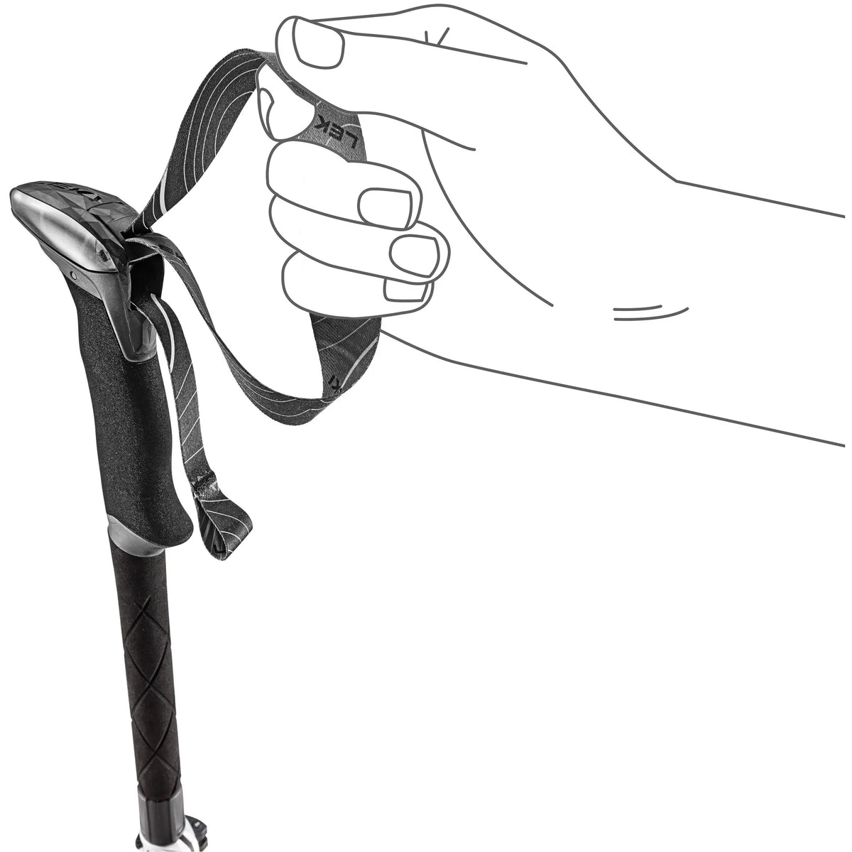 Leki Makalu FX Carbon AS Antishock Hiking Pole 避震登山杖 2026版