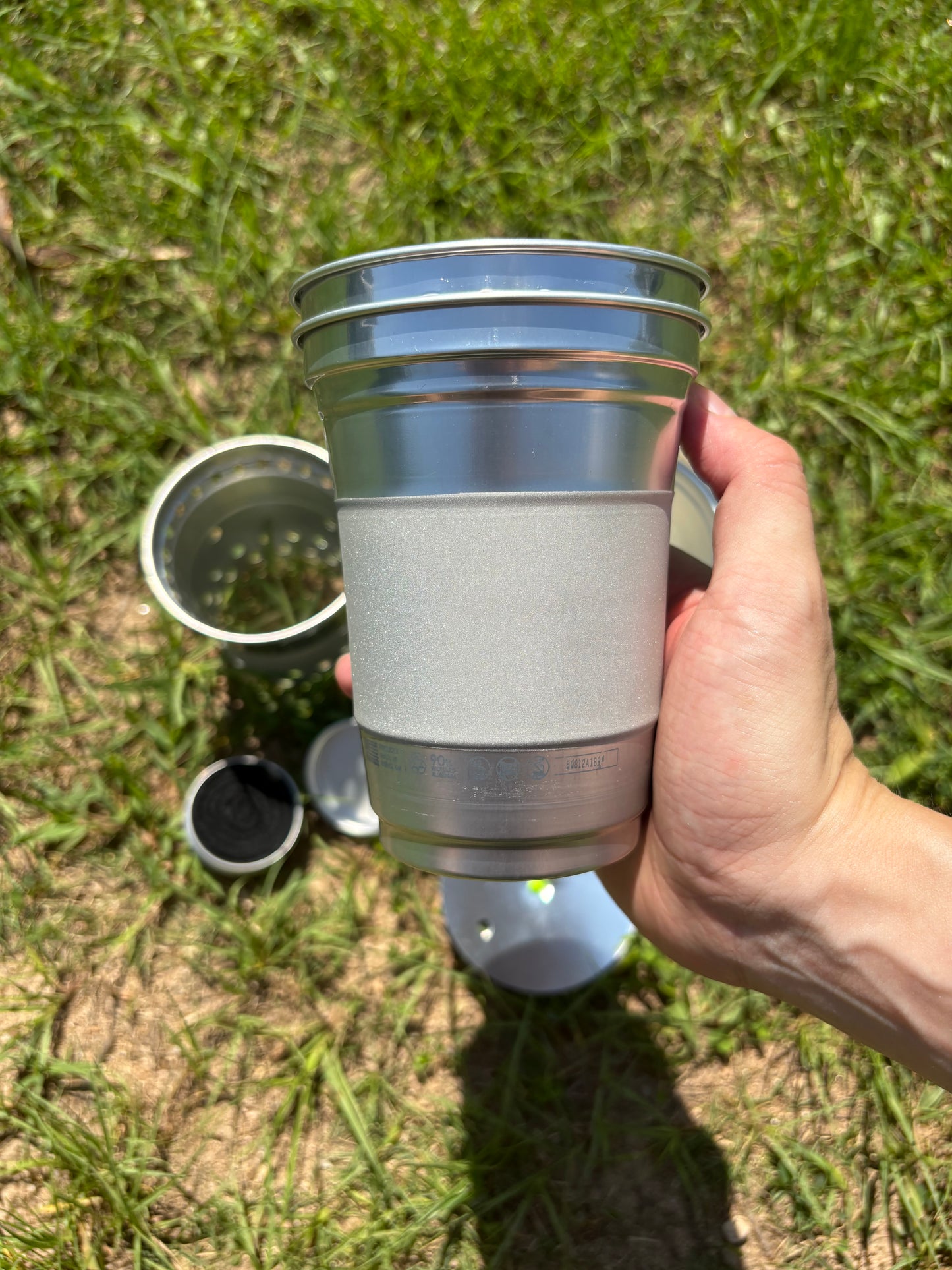 史上最輕 JITO Gear 套鍋（包酒精爐） 一體化Cookset 50g重量