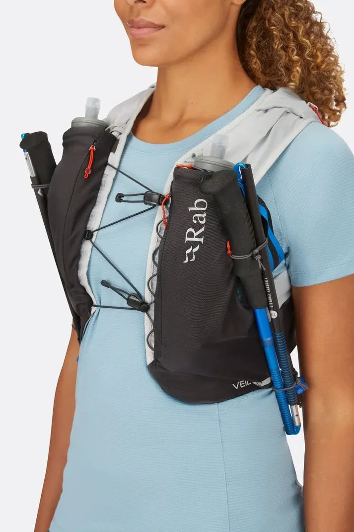 新款 Rab Veil 12L Lightweight Running Vest 越野跑步背心(連500ml軟水樽2個) 性價比之選