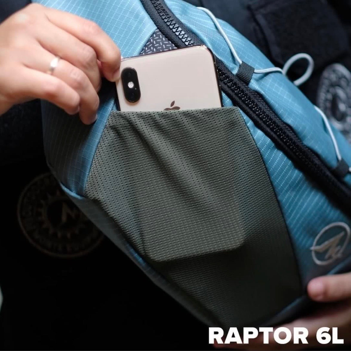 Monte Equipment Raptor 6L 斜孭袋  / 腰袋 爬山戶外露營必備