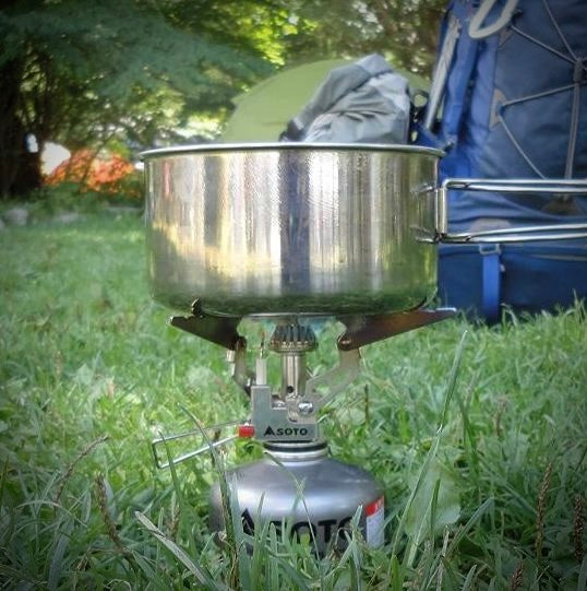 日本SOTO 超輕量戶外迷你摺疊氣爐 Compact Foldable Stove