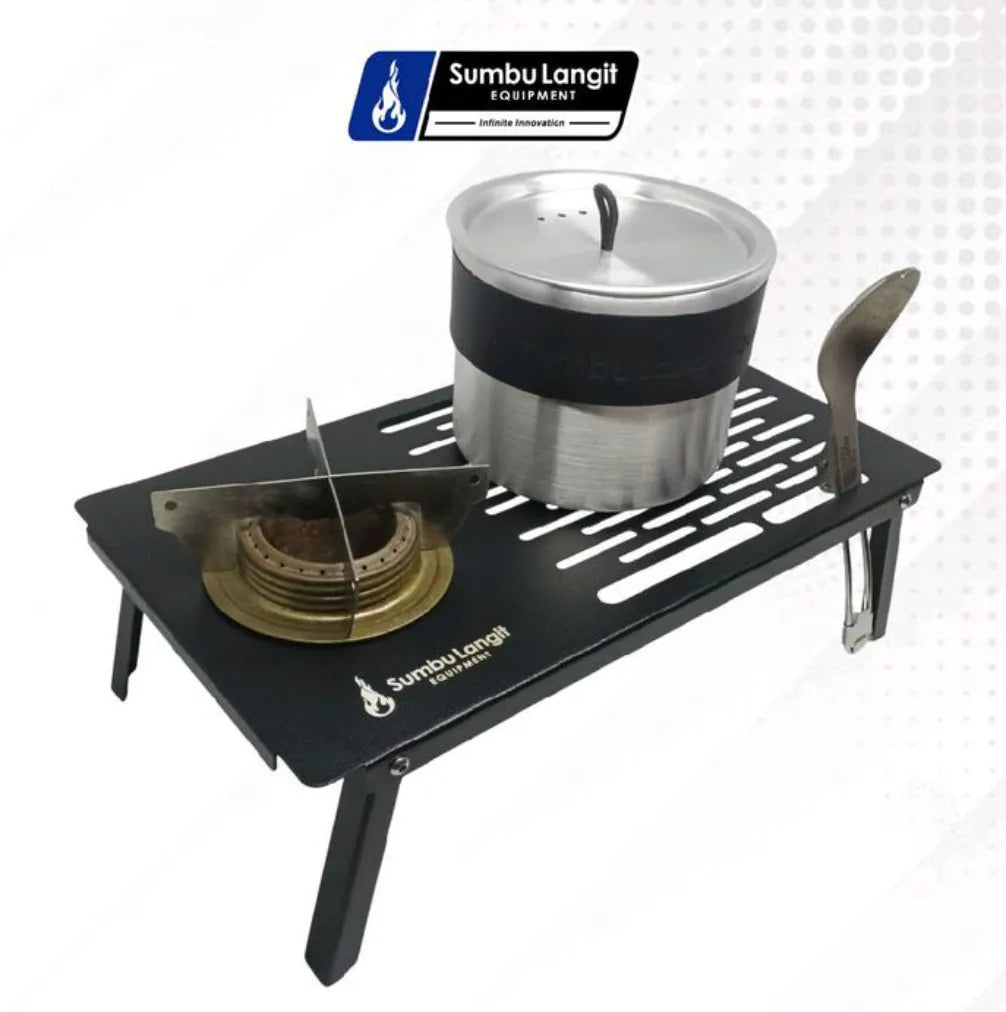 2026 Sumbu Langit Ultralight Aluminum Camping UL Table (Ultra-lightweight Foldable Table)