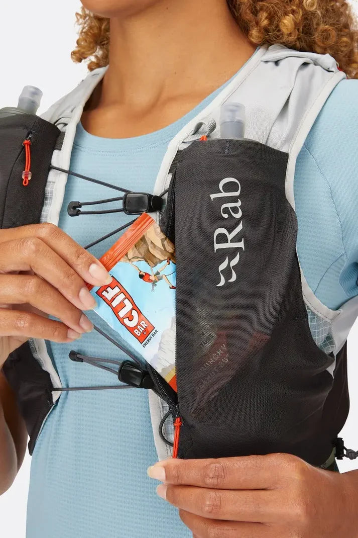 新款 Rab Veil 12L Lightweight Running Vest 越野跑步背心(連500ml軟水樽2個) 性價比之選