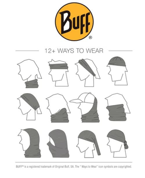 Buff® Original EcoStretch（經典四季款）多功能頸巾 西班牙製造