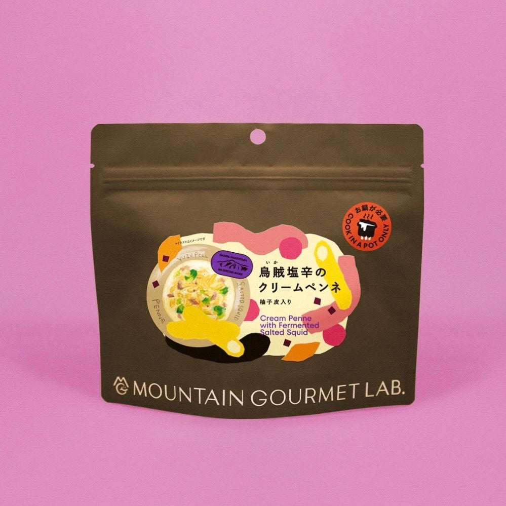 Mountain Gourmet Lab. 咸魷魚柚皮奶油長通粉（鋁箔袋）