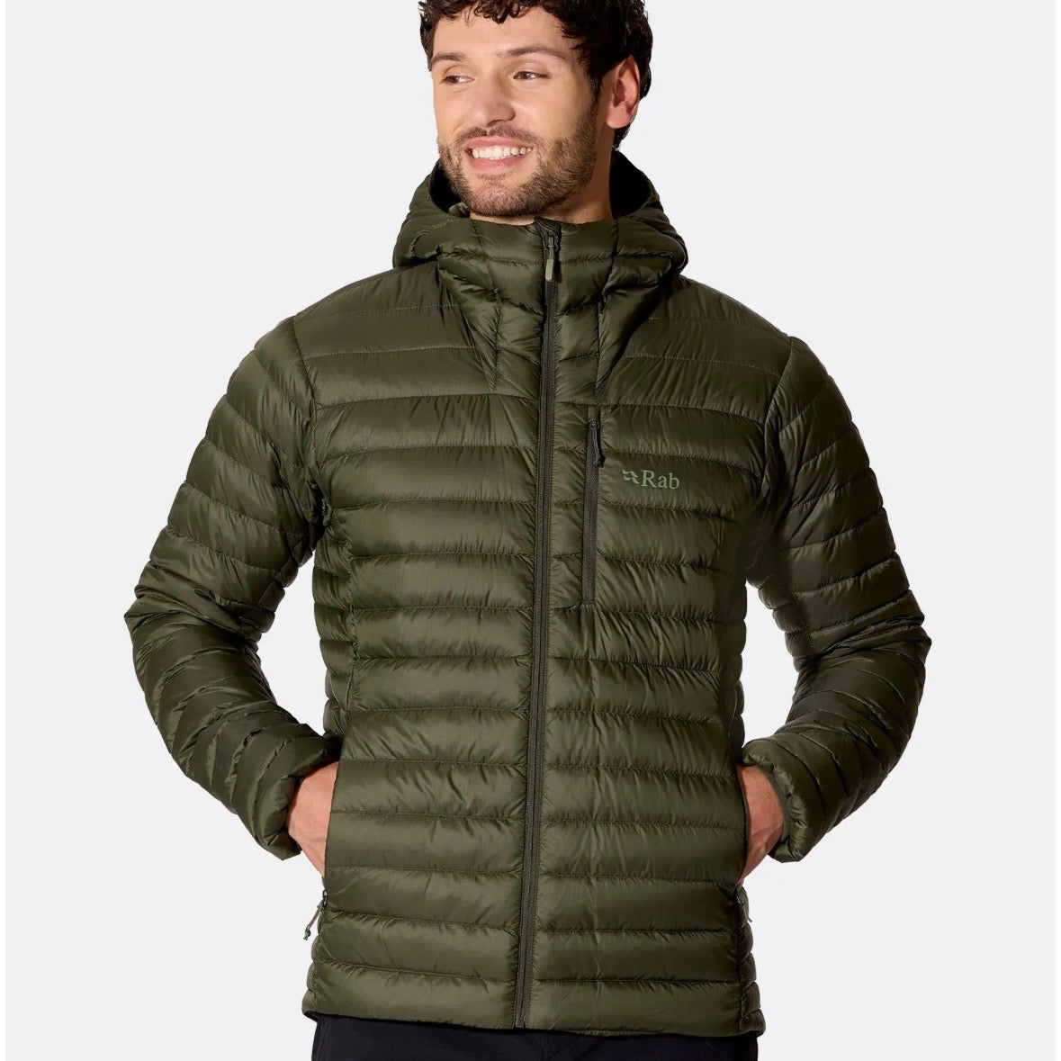 Rab 26款 Men's Microlight Alpine Down Hoody
Rab 男款  羽絨連帽外套