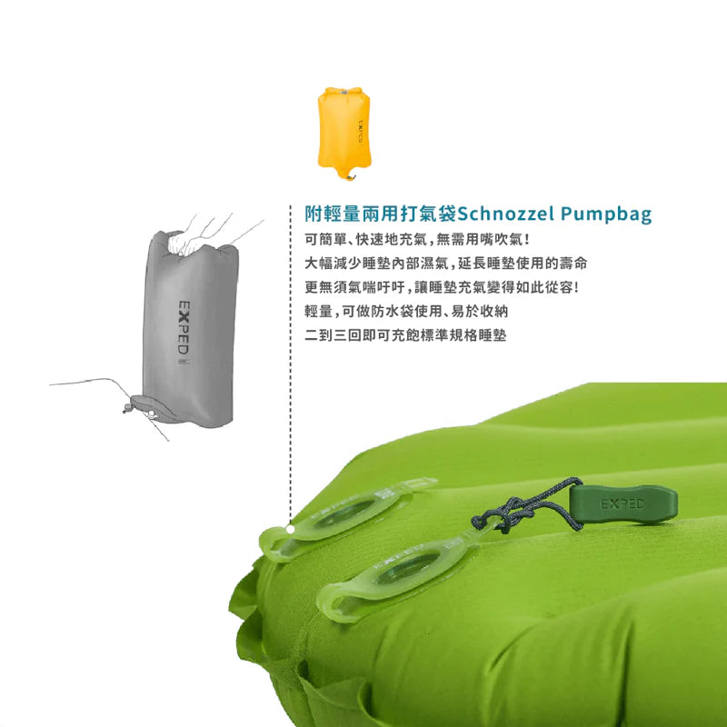 最新版 EXPED Ultra 1R Ultralight Trekking Mat 超輕單人充氣睡墊