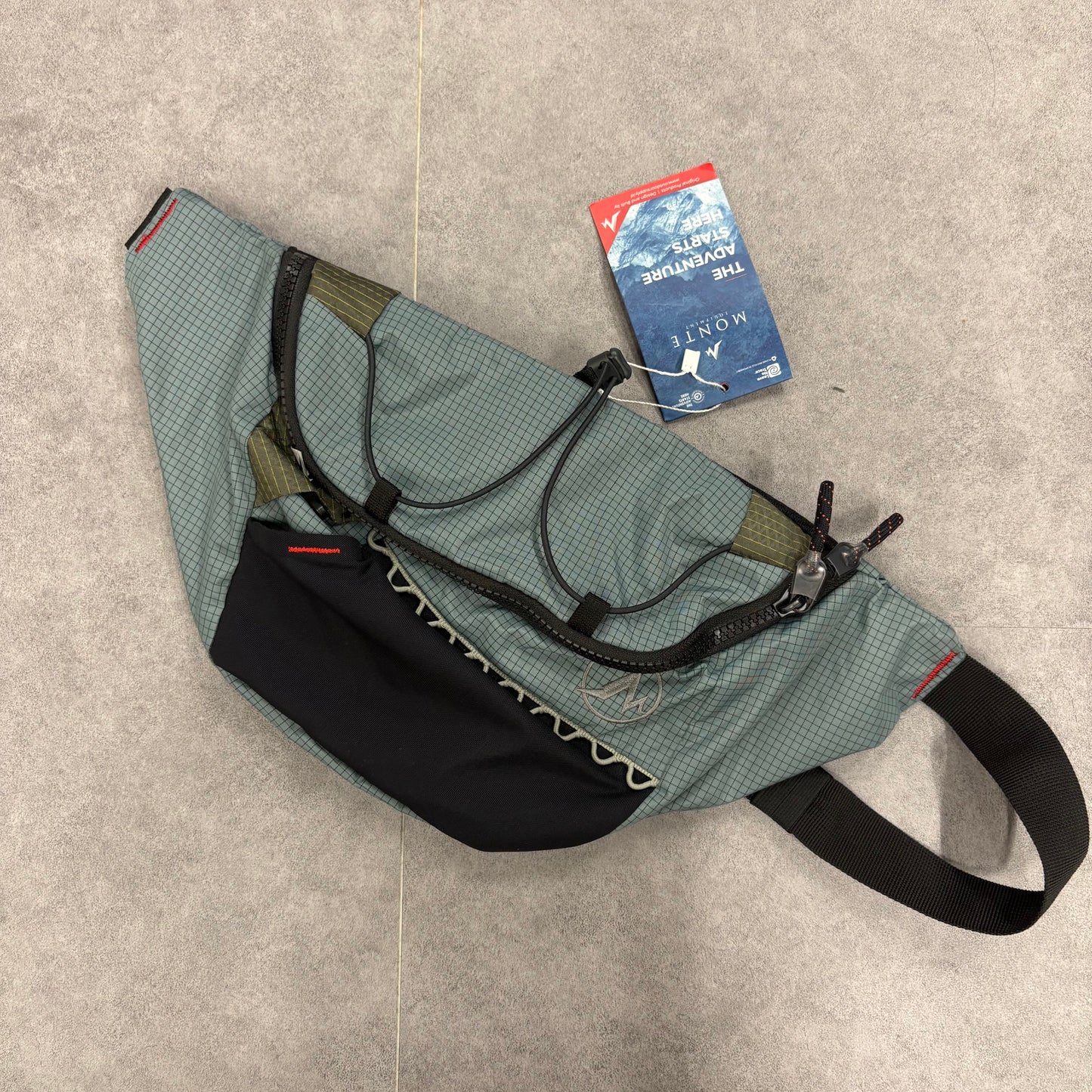 Monte Equipment Raptor 6L 斜孭袋  / 腰袋 爬山戶外露營必備