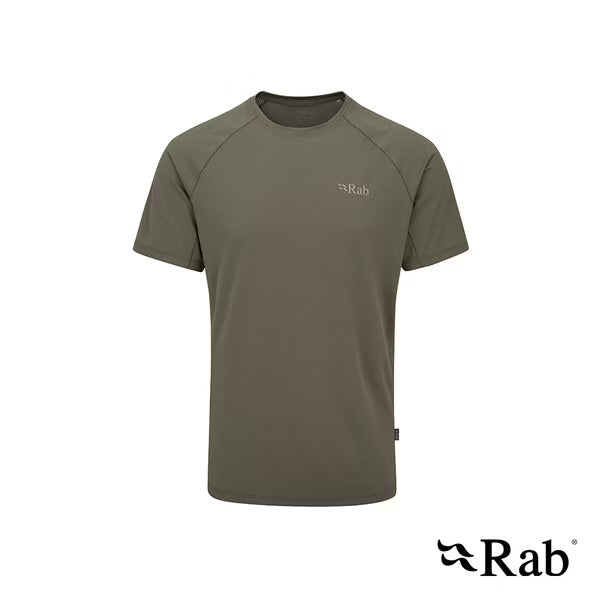 最新款 Rab Sonic Tee 短袖透氣排汗衣 男款Tee 淺卡其