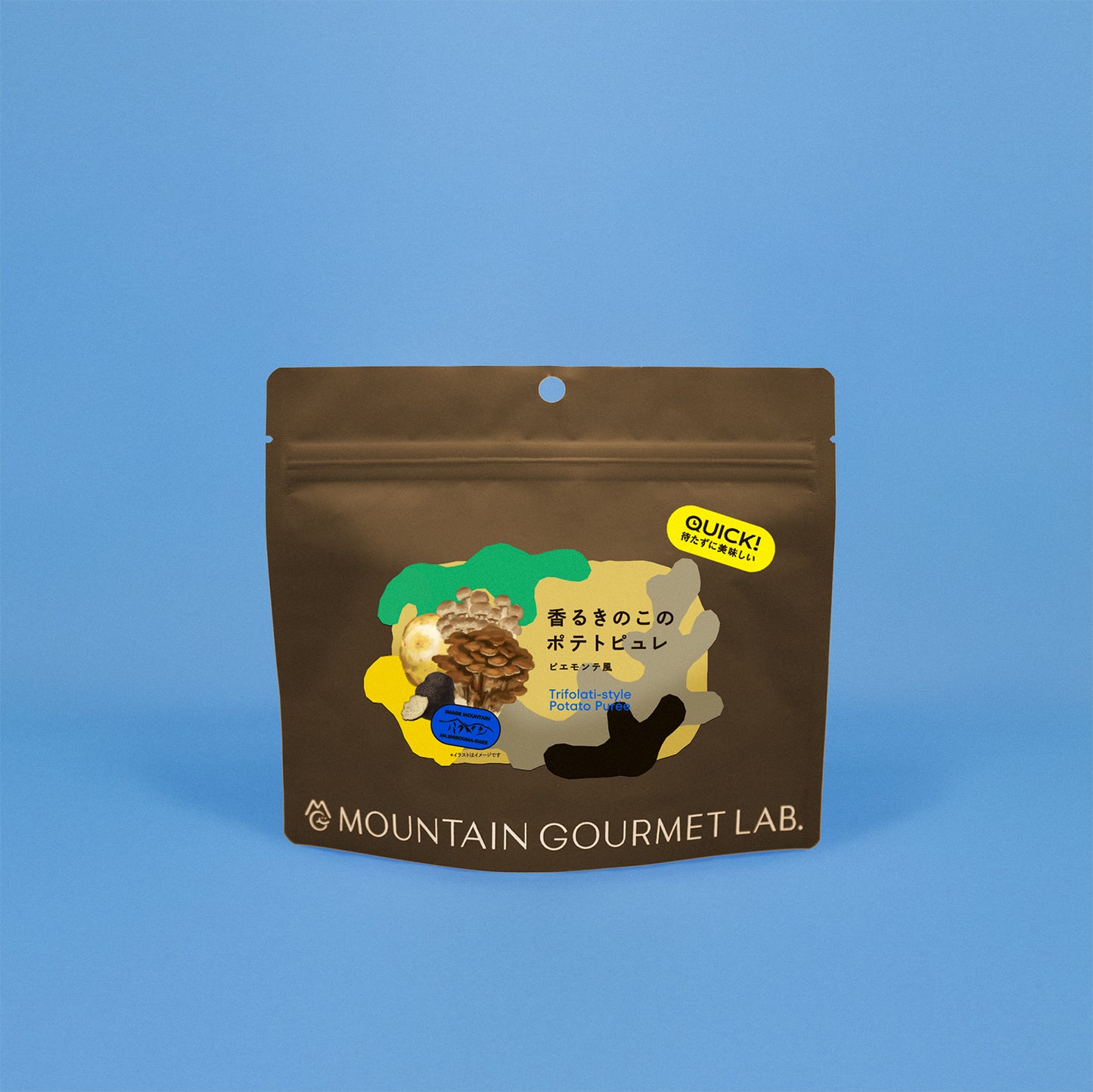 Mountain Gourmet Lab. 濃香菇蕈馬鈴薯泥（鋁箔袋）