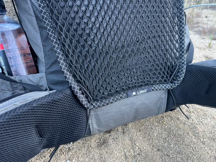 LUNA PROJECT Back Air Mesh Pad
超舒適 / 超輕空氣網眼背墊 （可以令輕量化背包 背起來更舒適）
