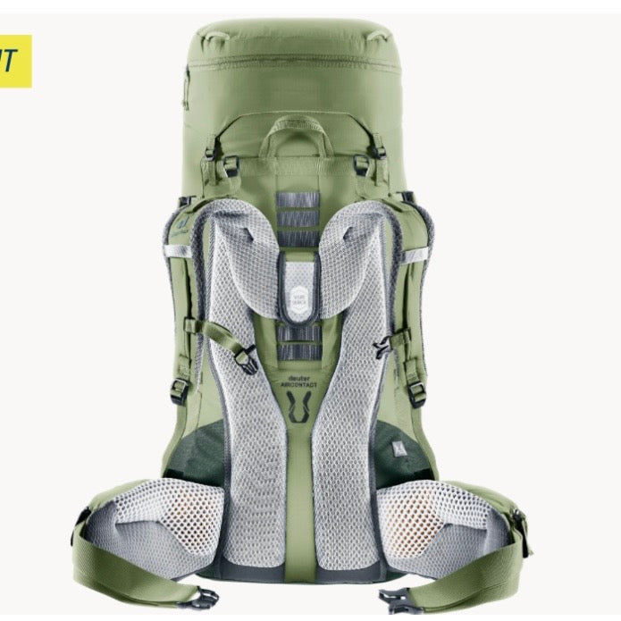 德國 Deuter Aircontact Lite 45+10SL Backpack 多特 藍精靈 女裝露營背囊