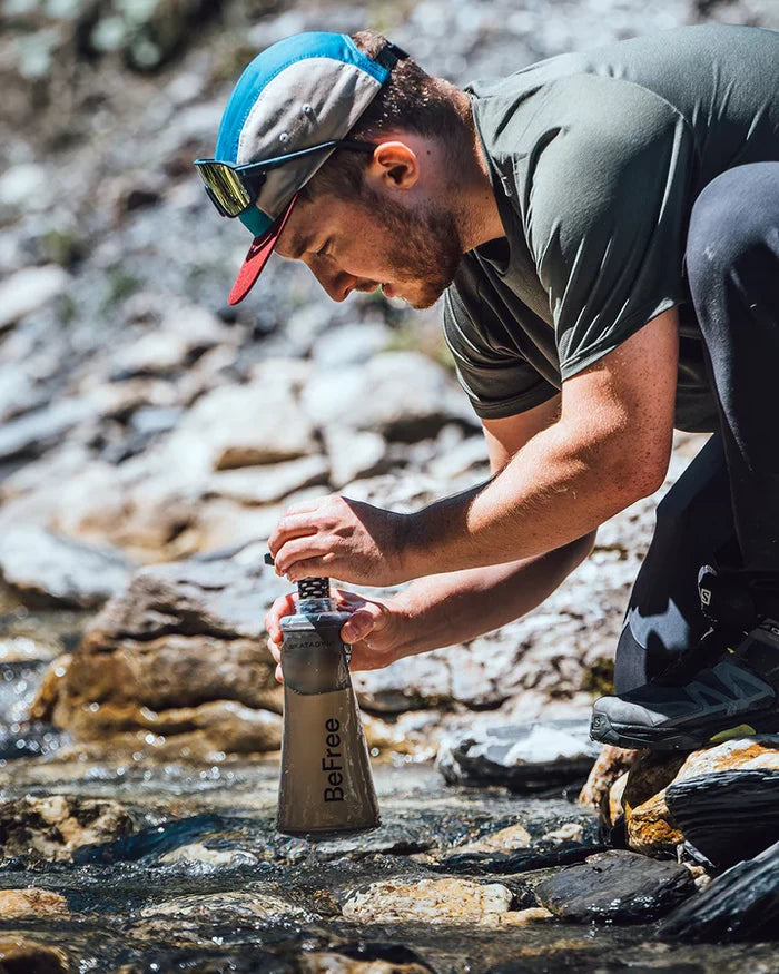 最新版 Katadyn BeFree Filter AC 1.0L - Black Edition 軍版雙重過濾濾水袋 加厚