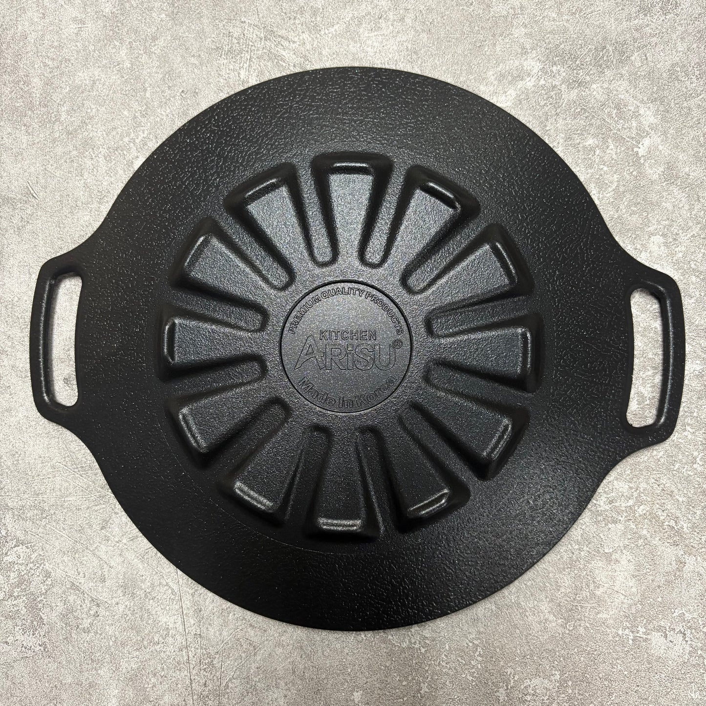 Arisu 2025新款 22cm UL Griddle Frying Pan Casting Griddle 22cm 輕便易潔燒烤盤