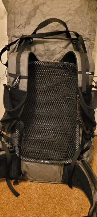 LUNA PROJECT Back Air Mesh Pad
超舒適 / 超輕空氣網眼背墊 （可以令輕量化背包 背起來更舒適）