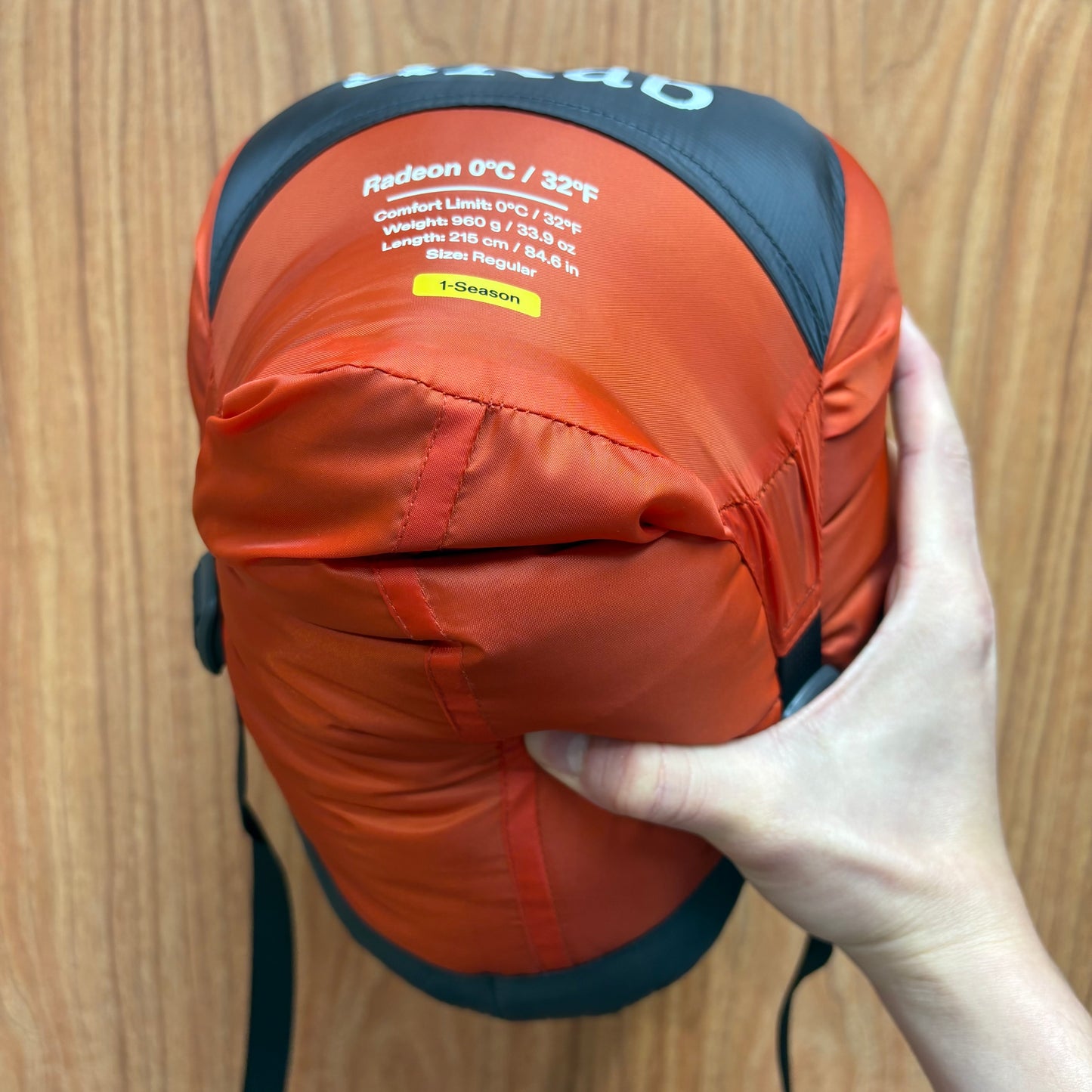 Rab の新しい 2026 Radeon 0C 寝袋は軽量で、コストパフォーマンスに優れています。