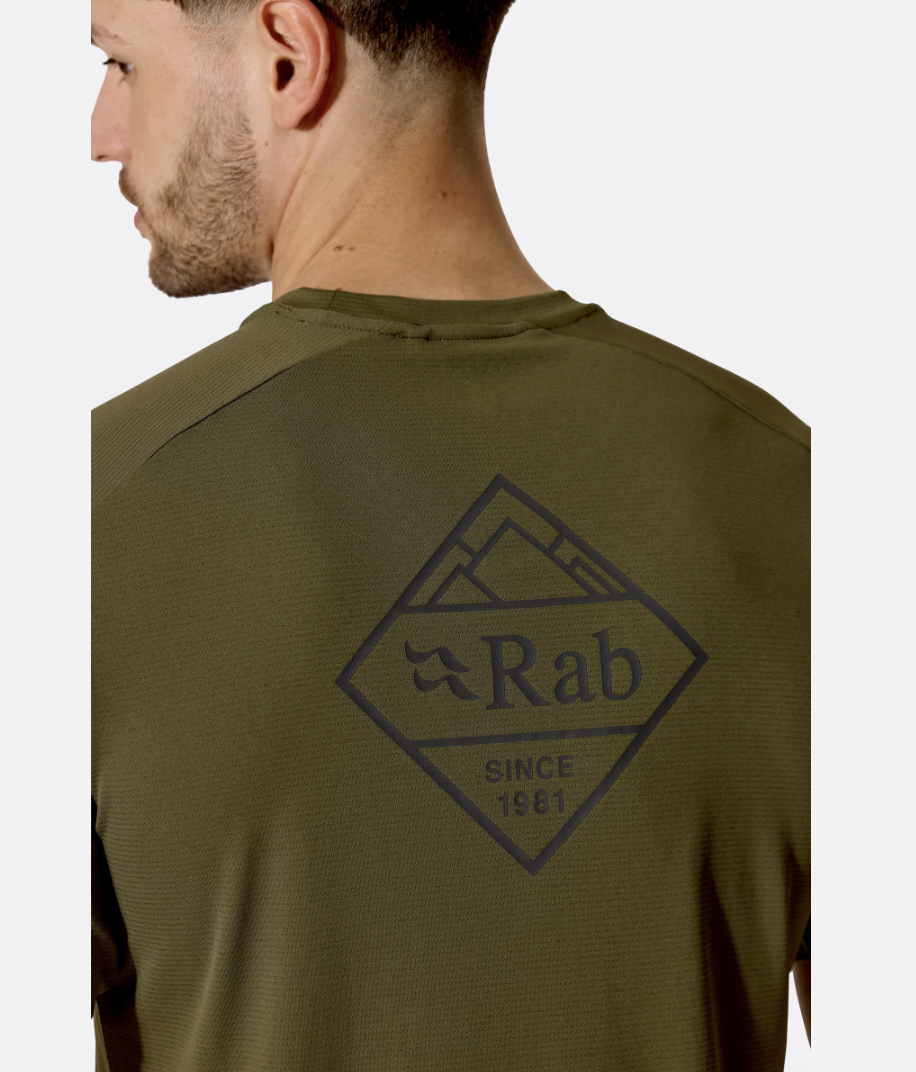 Rab Equipment FORCE STAMP TEE 快乾防UV T-SHIRT