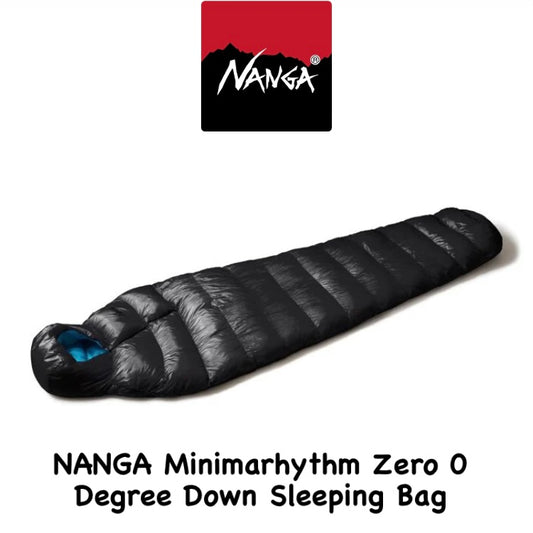 超輕量 日本製🇯🇵 NANGA MINIMARHYTHM zero  down sleeping bag 木乃伊 0度羽絨睡袋