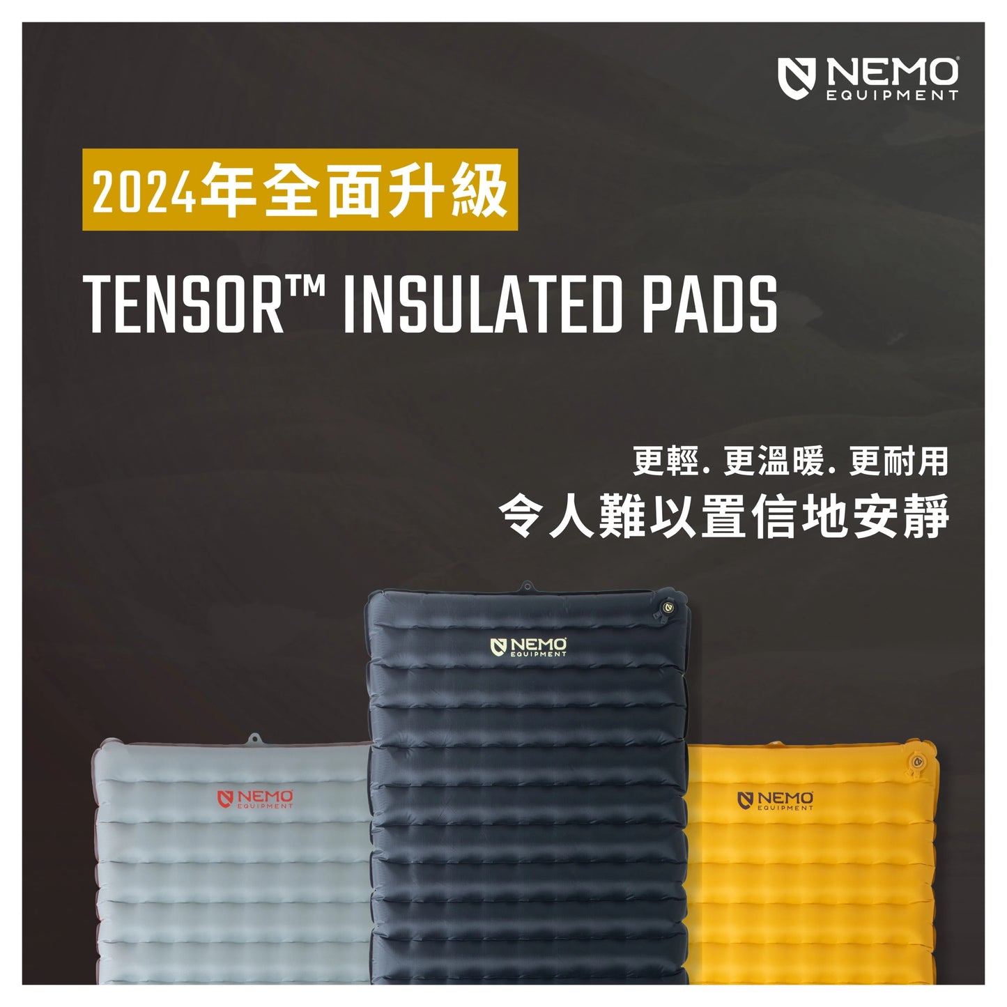 Nemo Tensor™ Extreme Conditions Ultralight Insulated Sleeping Pad Extreme Ultralight Insulated Sleeping Pad Inflatable Pad