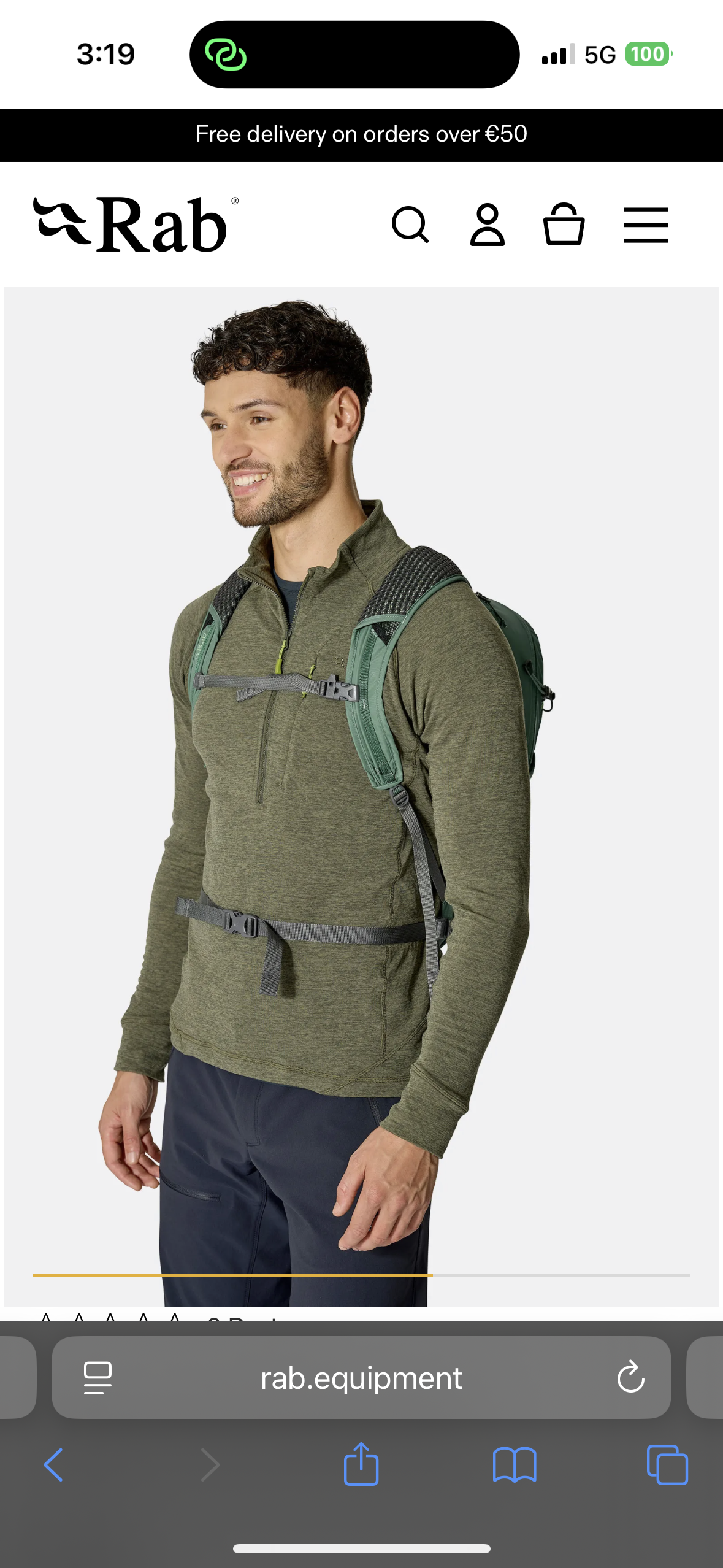 2025新款 Rab Tygen 22L 輕量化多功能背包 登山包