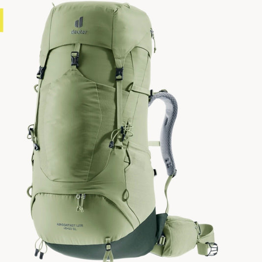 德國 Deuter Aircontact Lite 45+10SL Backpack 多特 藍精靈 女裝露營背囊