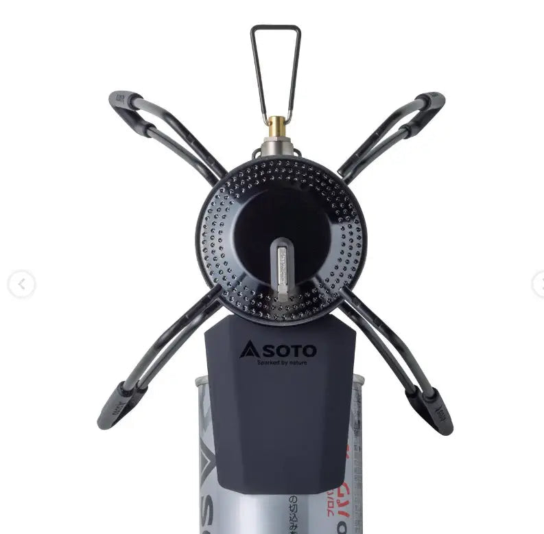 2025 新版 SOTO ST-340BK Regulator Stove Range 新版蜘蛛爐 全黑特別版