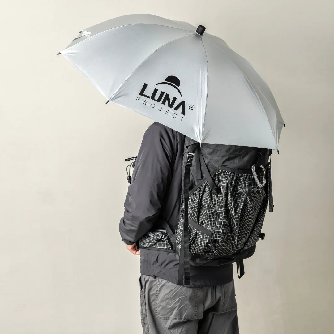 New Product: LUNA PROJECT SUN GUARD CARBON UMBRELLA / Luna Project Sun Guard Carbon Fiber Sun-Protective Umbrella (Free Hands-Free Umbrella Clip Included)