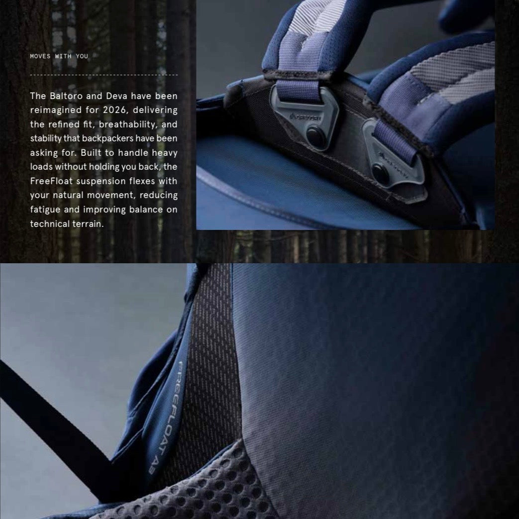 2026款 GREGORY 142441 Baltoro 65L 格里高利 B65 露營背囊 男款穿岳