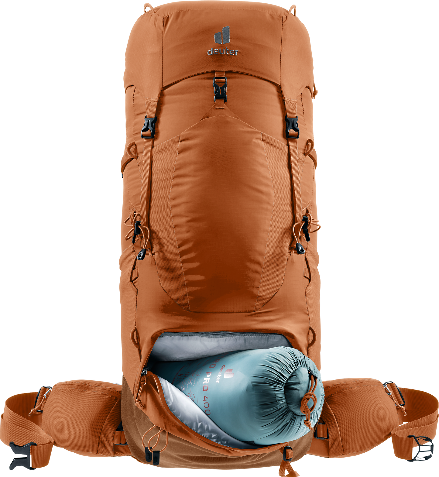 德國 Deuter Aircontact Lite 45+10SL Backpack 多特 藍精靈 女裝露營背囊