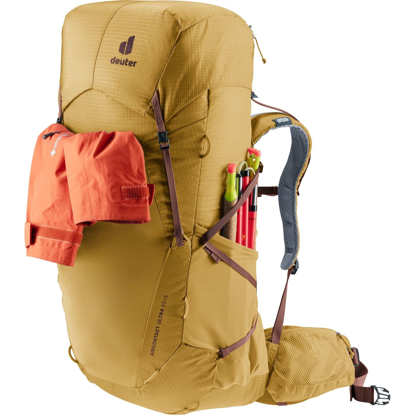 新款 Deuter Aircontact Ultra 50+5 多特尖峰 露營戶外輕量背囊