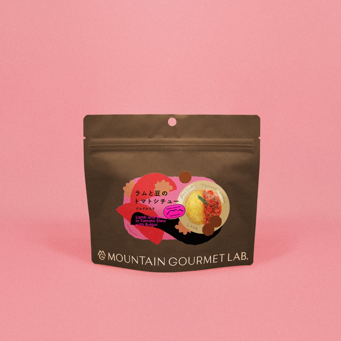Mountain Gourmet Lab. 番茄羊肉燉豆-含布格麥（鋁箔袋）