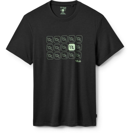 Rab 男款 Crimp Repeat T-shirt 圓領短袖上衣