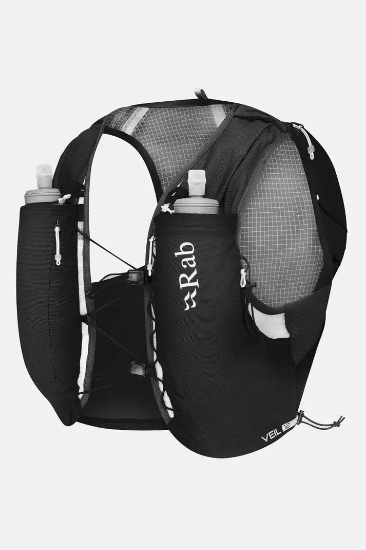 新款 Rab Veil 12L Lightweight Running Vest 越野跑步背心(連500ml軟水樽2個) 性價比之選