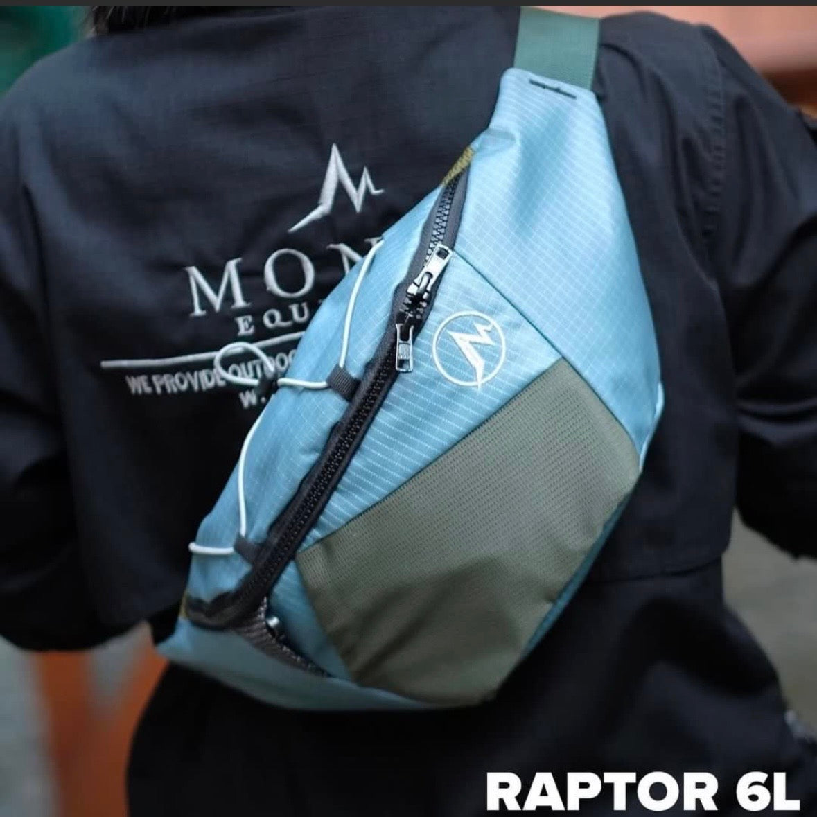 Monte Equipment Raptor 6L 斜孭袋  / 腰袋 爬山戶外露營必備