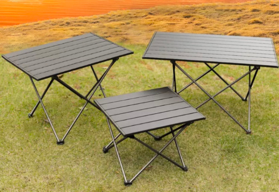 Ultra-light aluminum alloy folding egg roll table Camping table