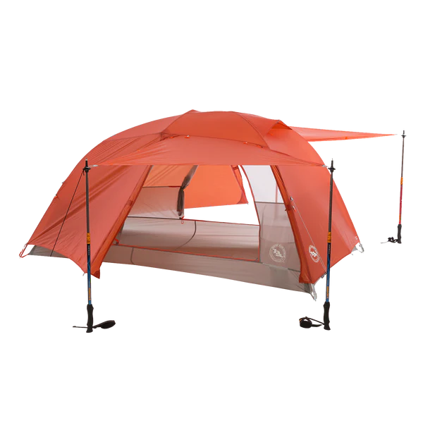 Big Agnes Copper Spur HV UL2 Ultralight Tent 超輕二人帳篷 (orange / olive green) 橙橘色 / 軍綠色