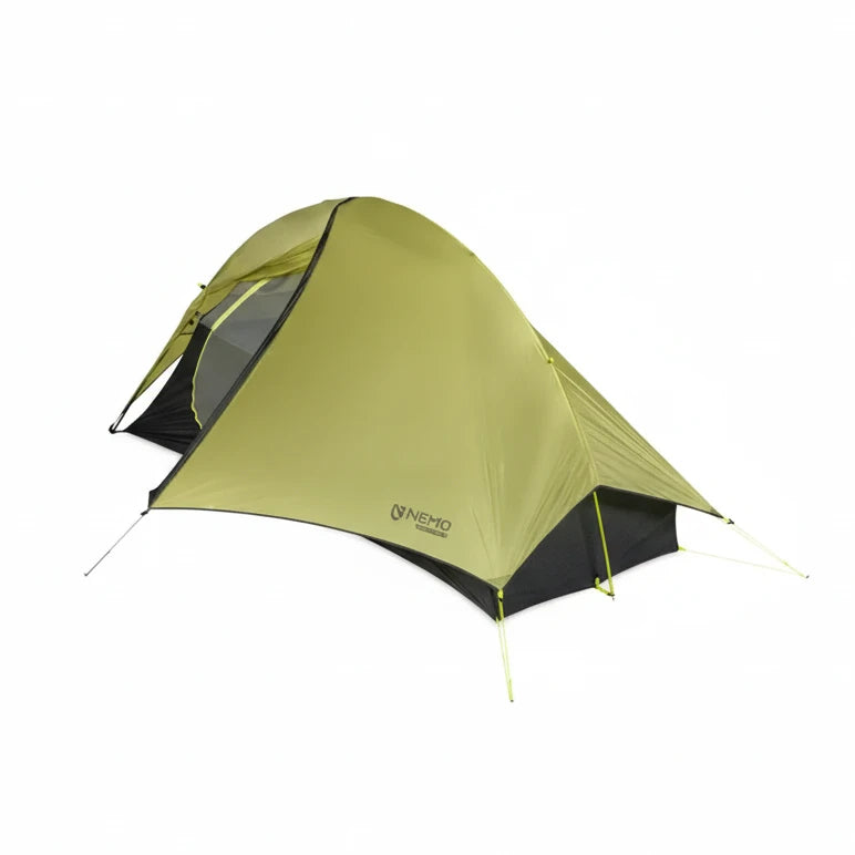The ultralight Nemo Hornet OSMO™ 1P Ultralight Backpacking Tent is a single-person ultralight tent weighing only 822g. 