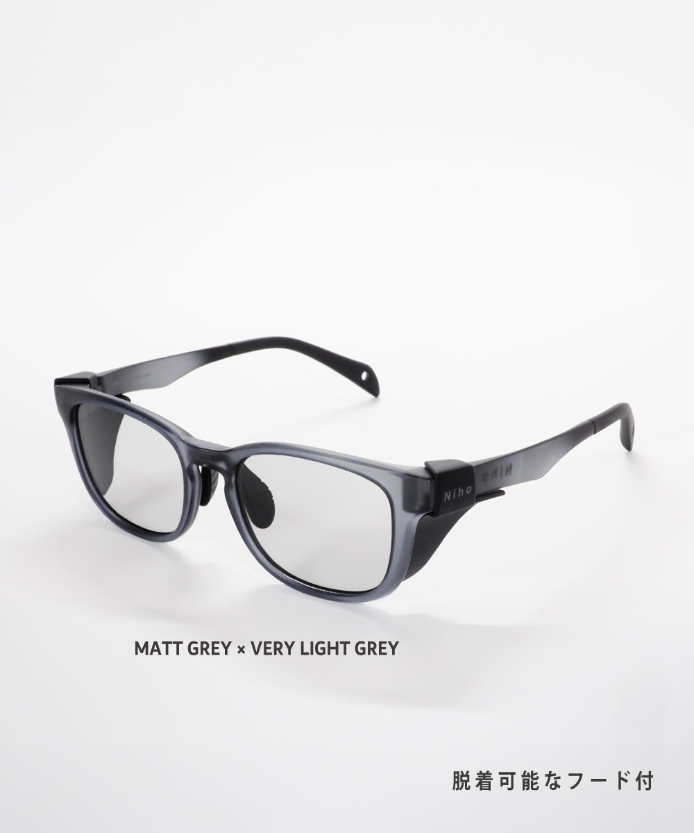 Niho HAKU 威靈頓框型 方型 日本製偏光 戶外專用 太陽眼鏡 NH-101 Sunglasses (日本專利技術）