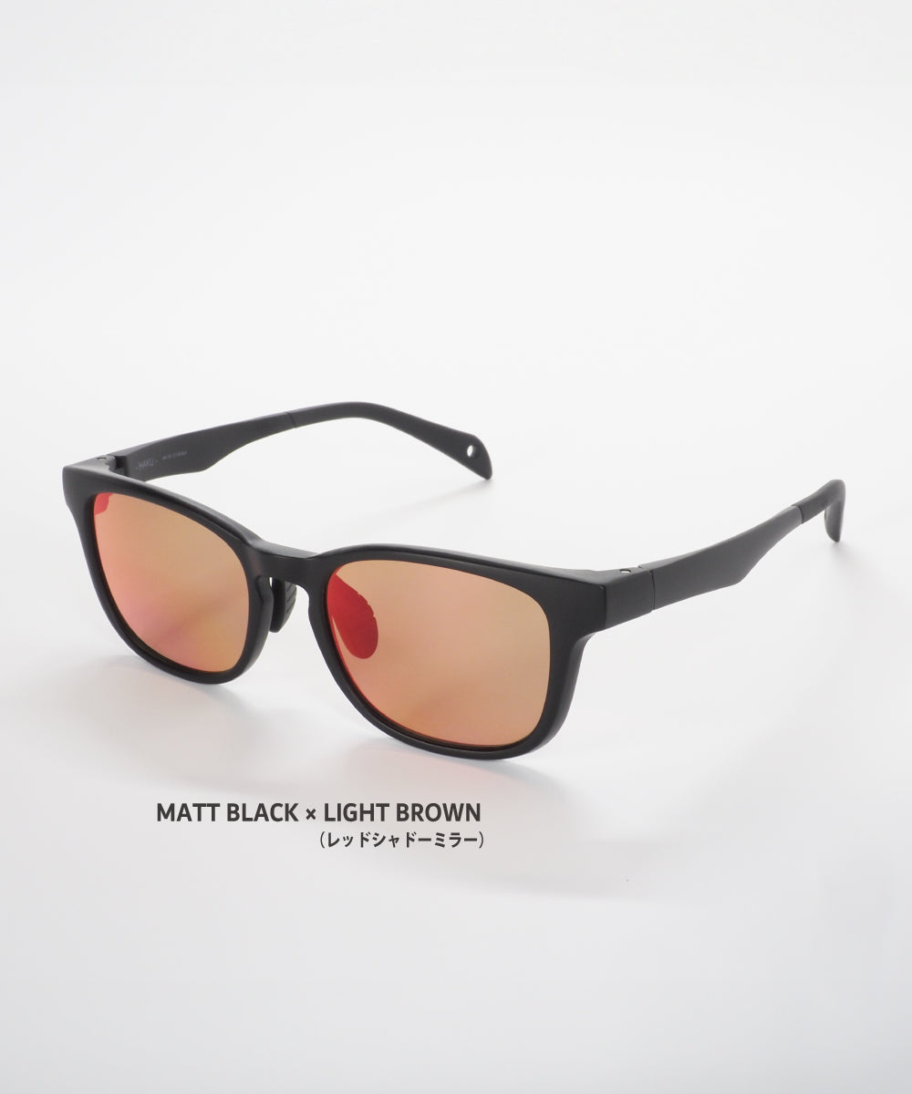 Niho HAKU 威靈頓框型 方型 日本製偏光 戶外專用 太陽眼鏡 NH-101 Sunglasses (日本專利技術）