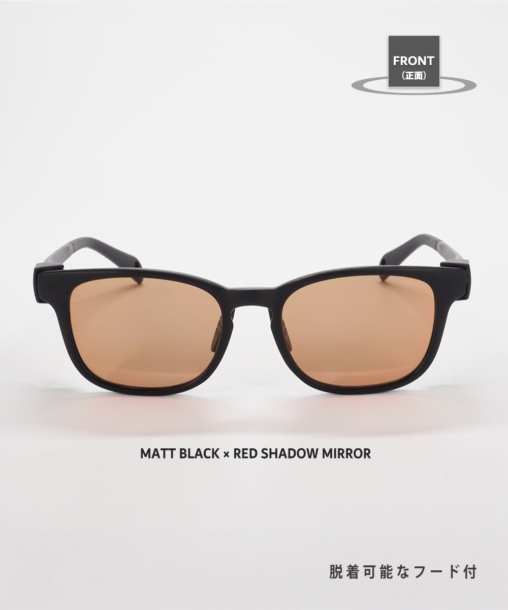 Niho HAKU 威靈頓框型 方型 日本製偏光 戶外專用 太陽眼鏡 NH-101 Sunglasses (日本專利技術）