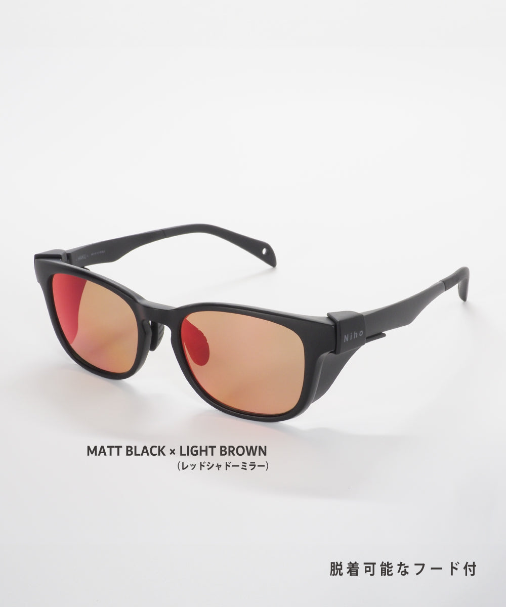 Niho HAKU 威靈頓框型 方型 日本製偏光 戶外專用 太陽眼鏡 NH-101 Sunglasses (日本專利技術）