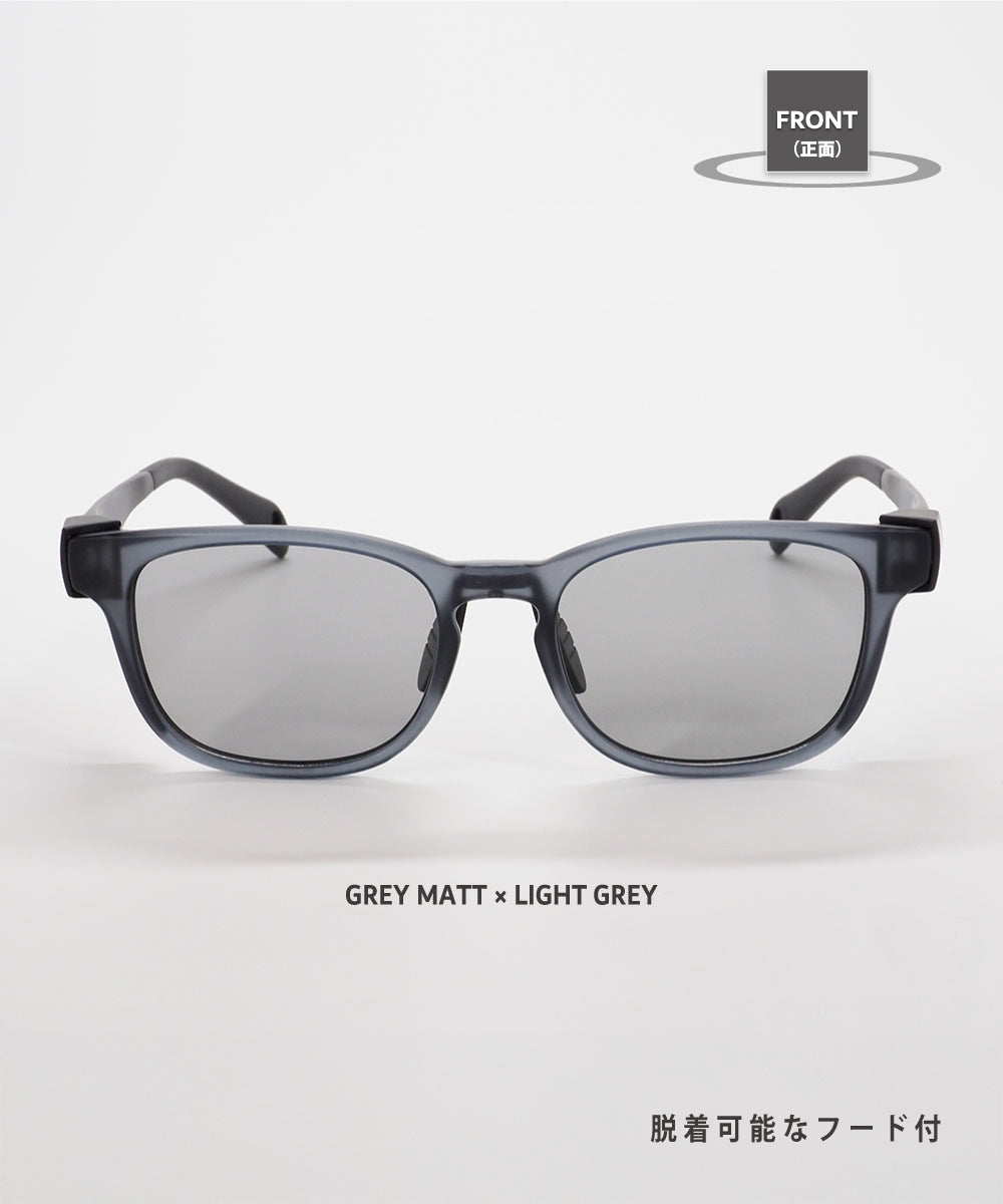 Niho HAKU 威靈頓框型 方型 日本製偏光 戶外專用 太陽眼鏡 NH-101 Sunglasses (日本專利技術）