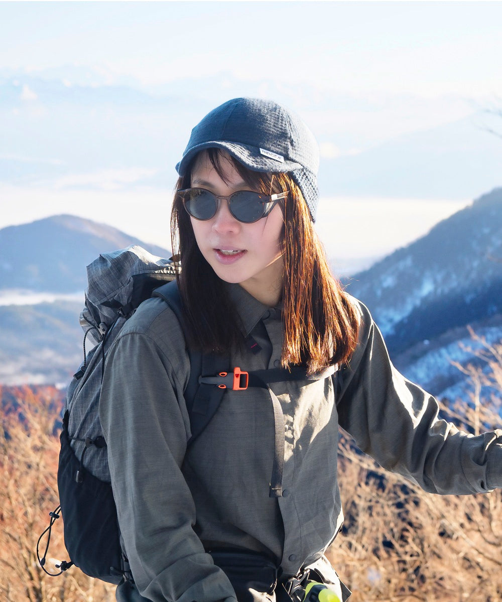 Niho MIKURI 輕盈可愛圓形鏡框 日本製偏光 戶外專用 太陽眼鏡 NH-102 Sunglasses  (日本專利技術）