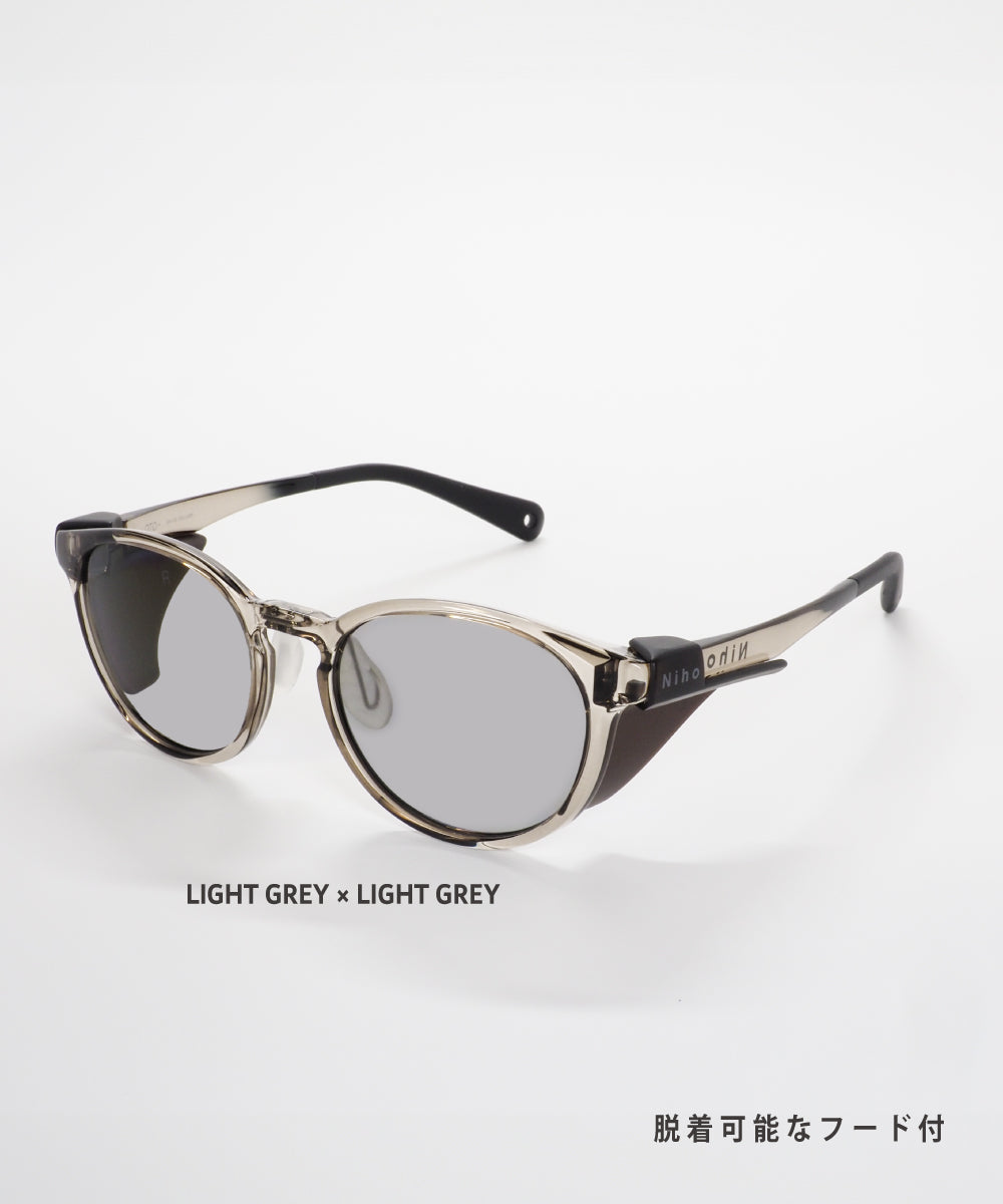 Niho MIKURI 輕盈可愛圓形鏡框 日本製偏光 戶外專用 太陽眼鏡 NH-102 Sunglasses  (日本專利技術）