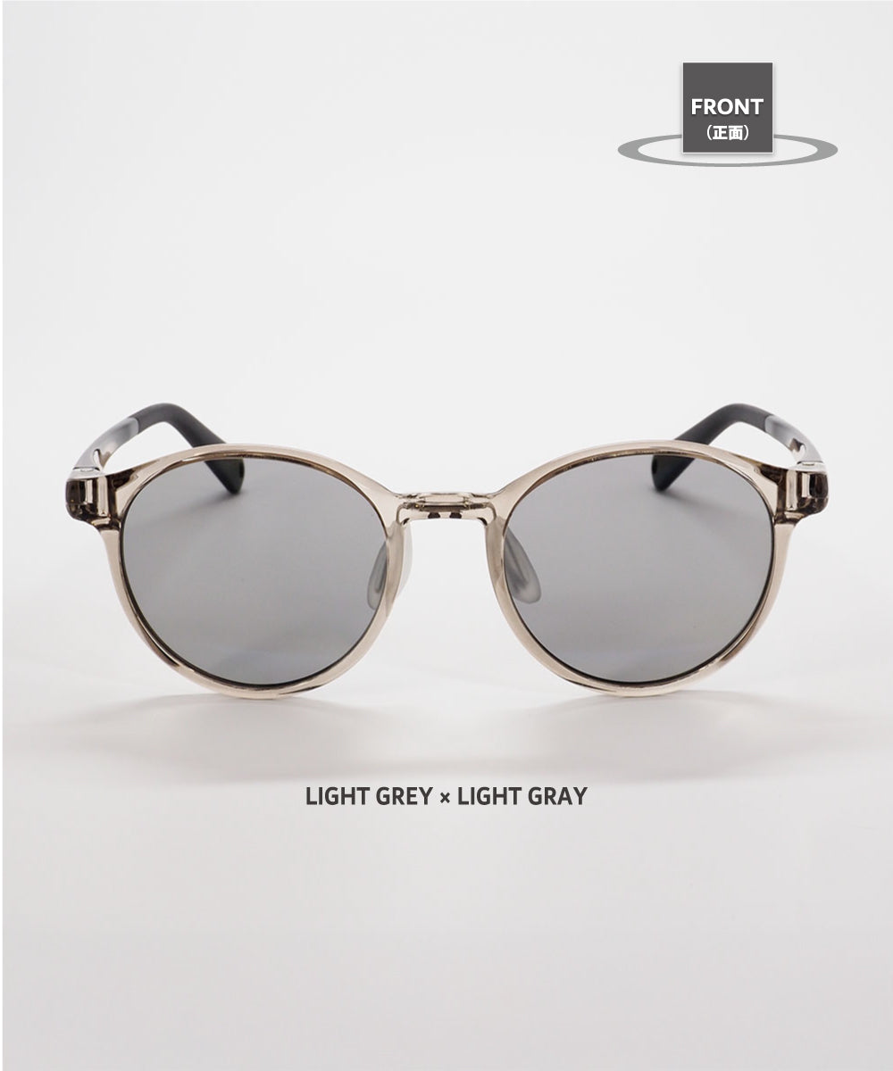 Niho MIKURI 輕盈可愛圓形鏡框 日本製偏光 戶外專用 太陽眼鏡 NH-102 Sunglasses  (日本專利技術）