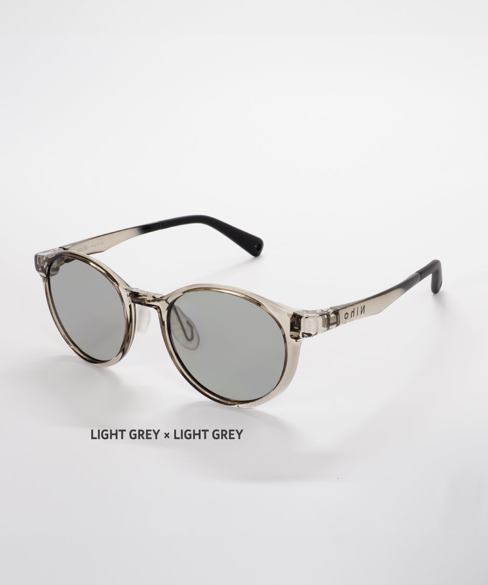 Niho MIKURI 輕盈可愛圓形鏡框 日本製偏光 戶外專用 太陽眼鏡 NH-102 Sunglasses  (日本專利技術）