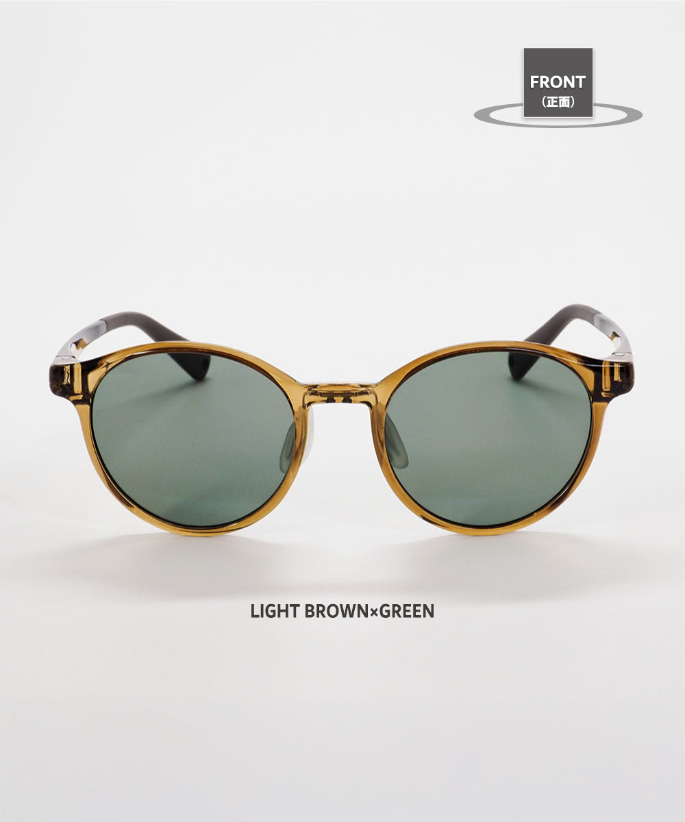 Niho MIKURI 輕盈可愛圓形鏡框 日本製偏光 戶外專用 太陽眼鏡 NH-102 Sunglasses  (日本專利技術）