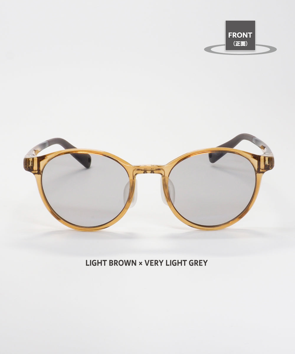 Niho MIKURI 輕盈可愛圓形鏡框 日本製偏光 戶外專用 太陽眼鏡 NH-102 Sunglasses  (日本專利技術）