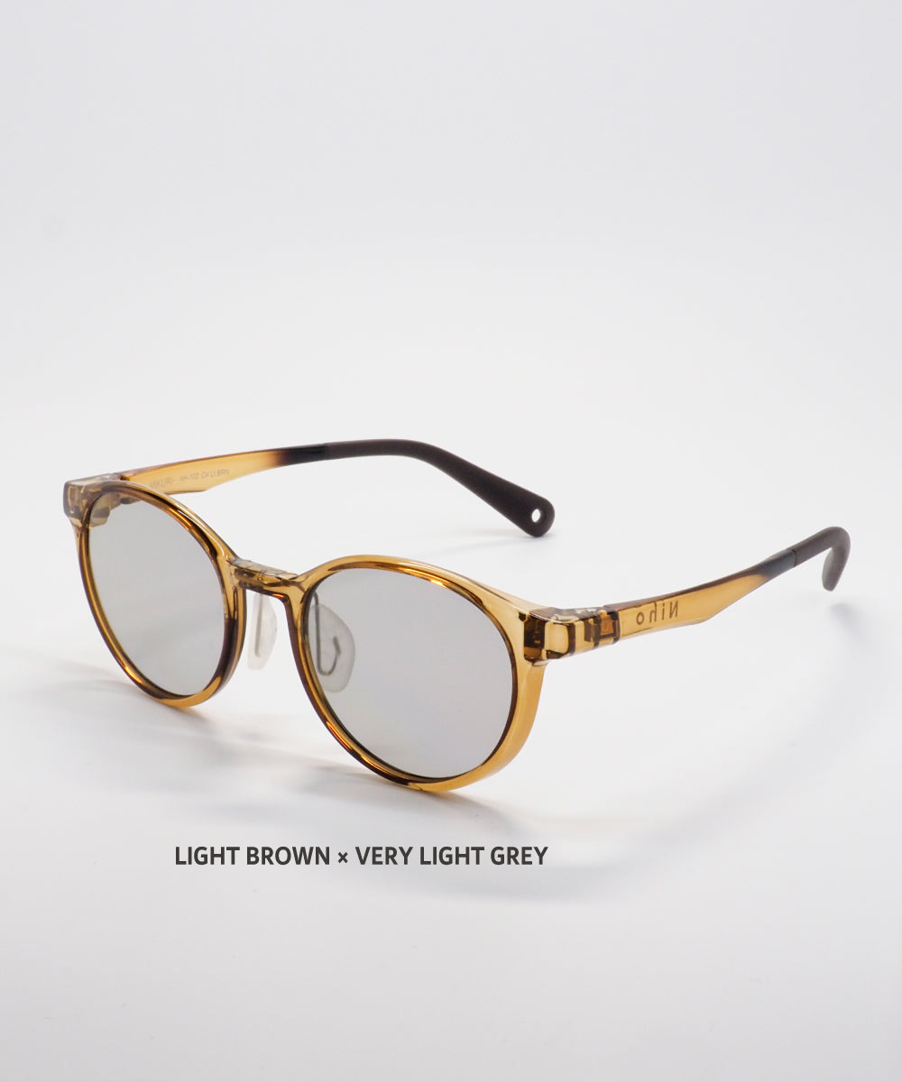 Niho MIKURI 輕盈可愛圓形鏡框 日本製偏光 戶外專用 太陽眼鏡 NH-102 Sunglasses  (日本專利技術）